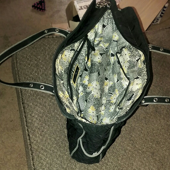 Black Vera Bradley Purse - Picture 6 of 6